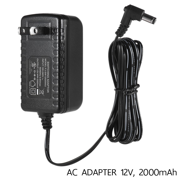 Yongnuo AC Adapter LED Light 12V 2000mAh (For YN300III,YN300Air,YN160III,YN360,YN216)